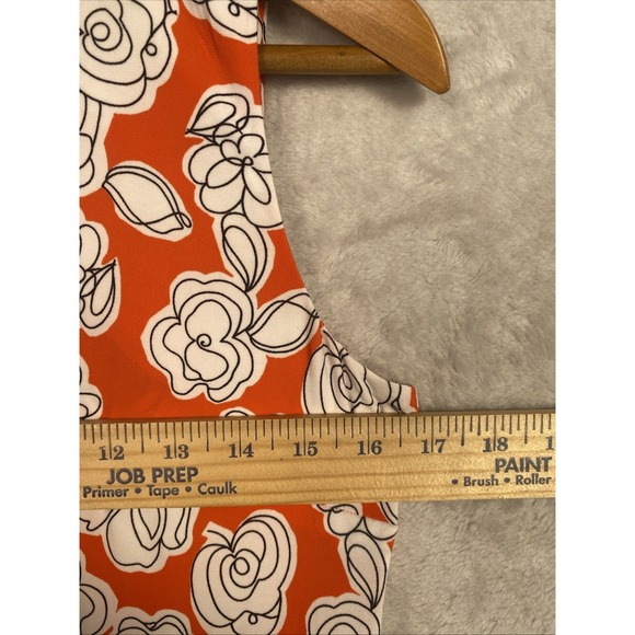 Tommy Hilfiger Floral Shift Dress Women's 4 Sleeveless Classic Americana Flowers - Picture 6 of 7